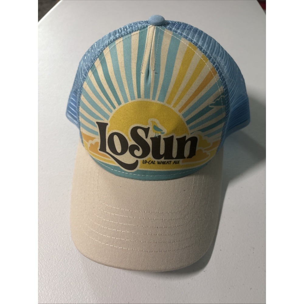 LoSun Name Pre Oberon Wheat Ale Trucker Hat Bell's Brewery Michigan Craft Beer